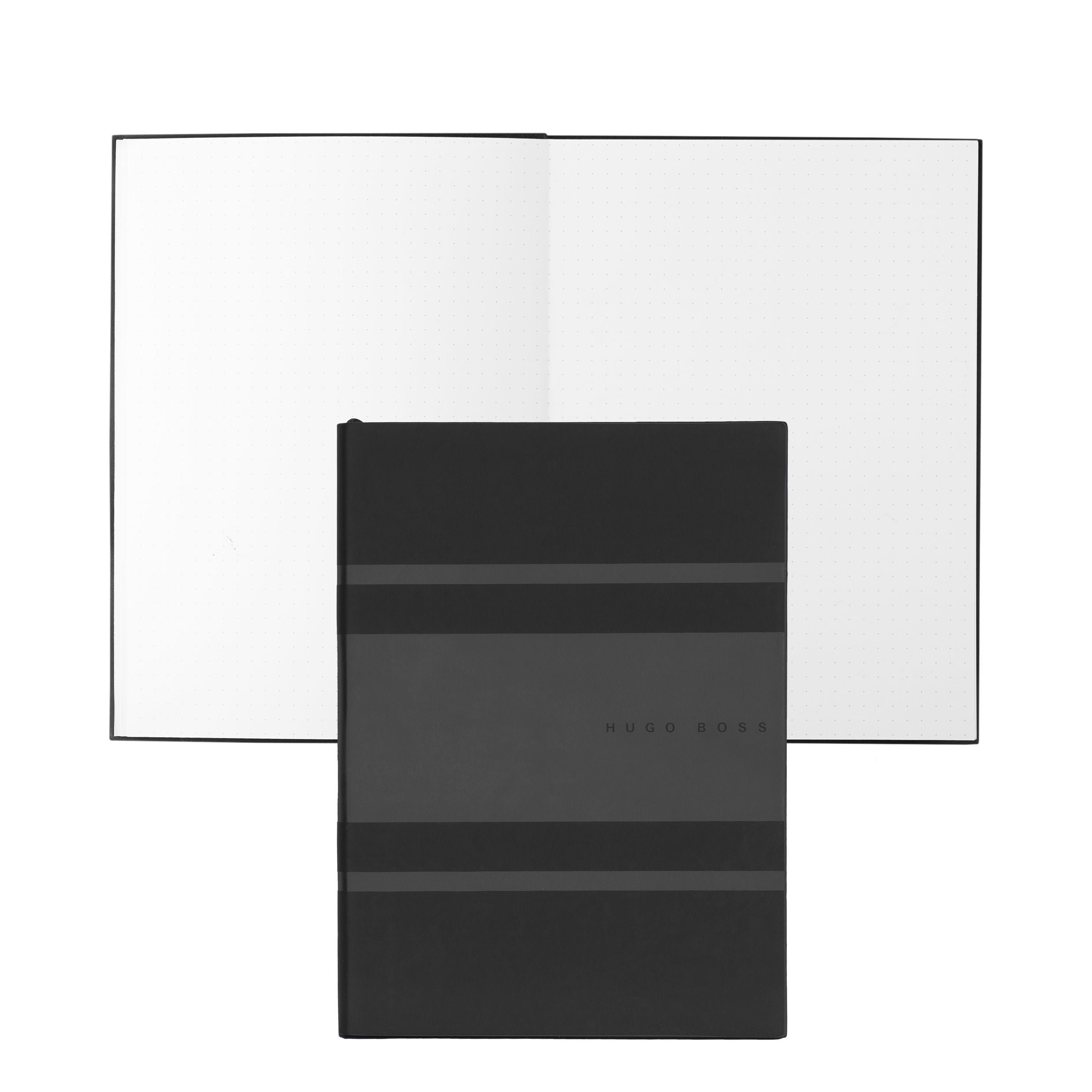 boss gear matrix Hugo Boss Essential Gear Matrix Black Dots Notebook A5 – missing-pen.com