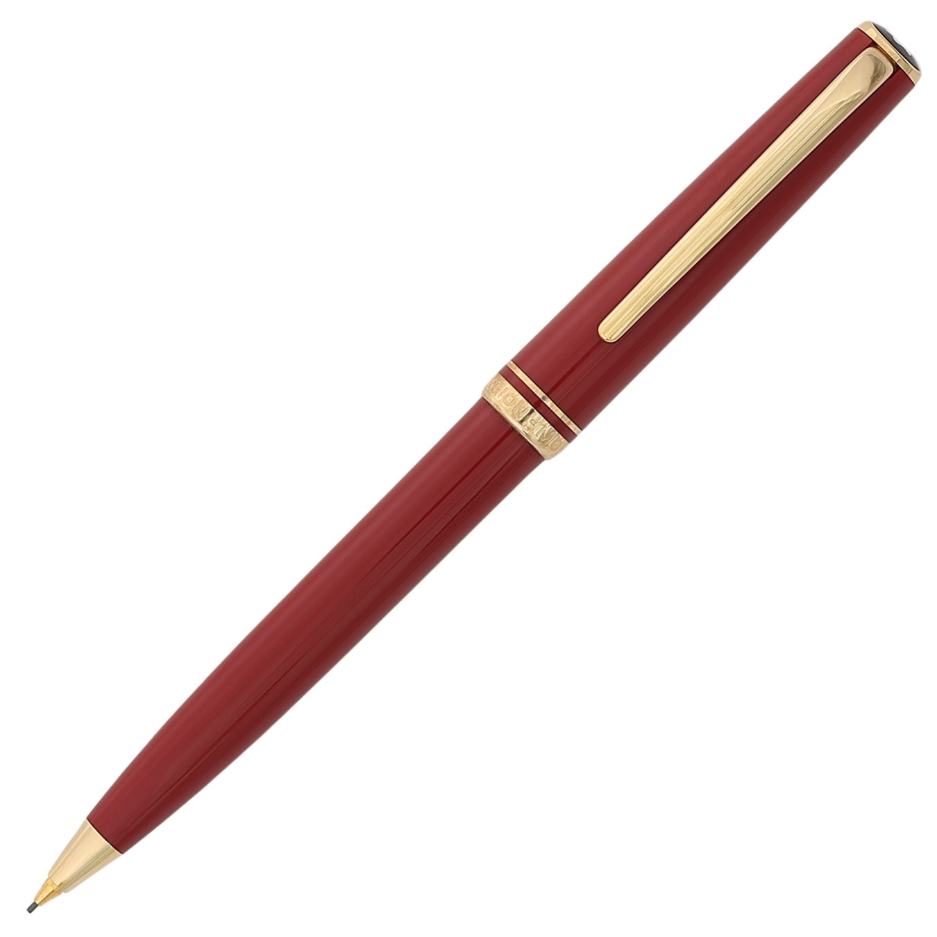 Montblanc Generation No. 13404 Dark Red Mechanical Pencil 0.7 mm