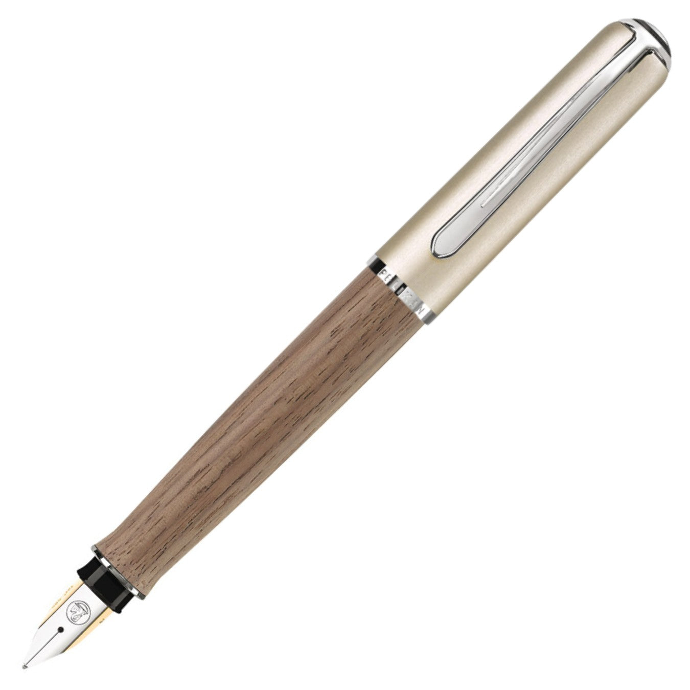 Pelikan Epoch® P364 Walnut Wood Fountain Pen 14K gold nib - NOS