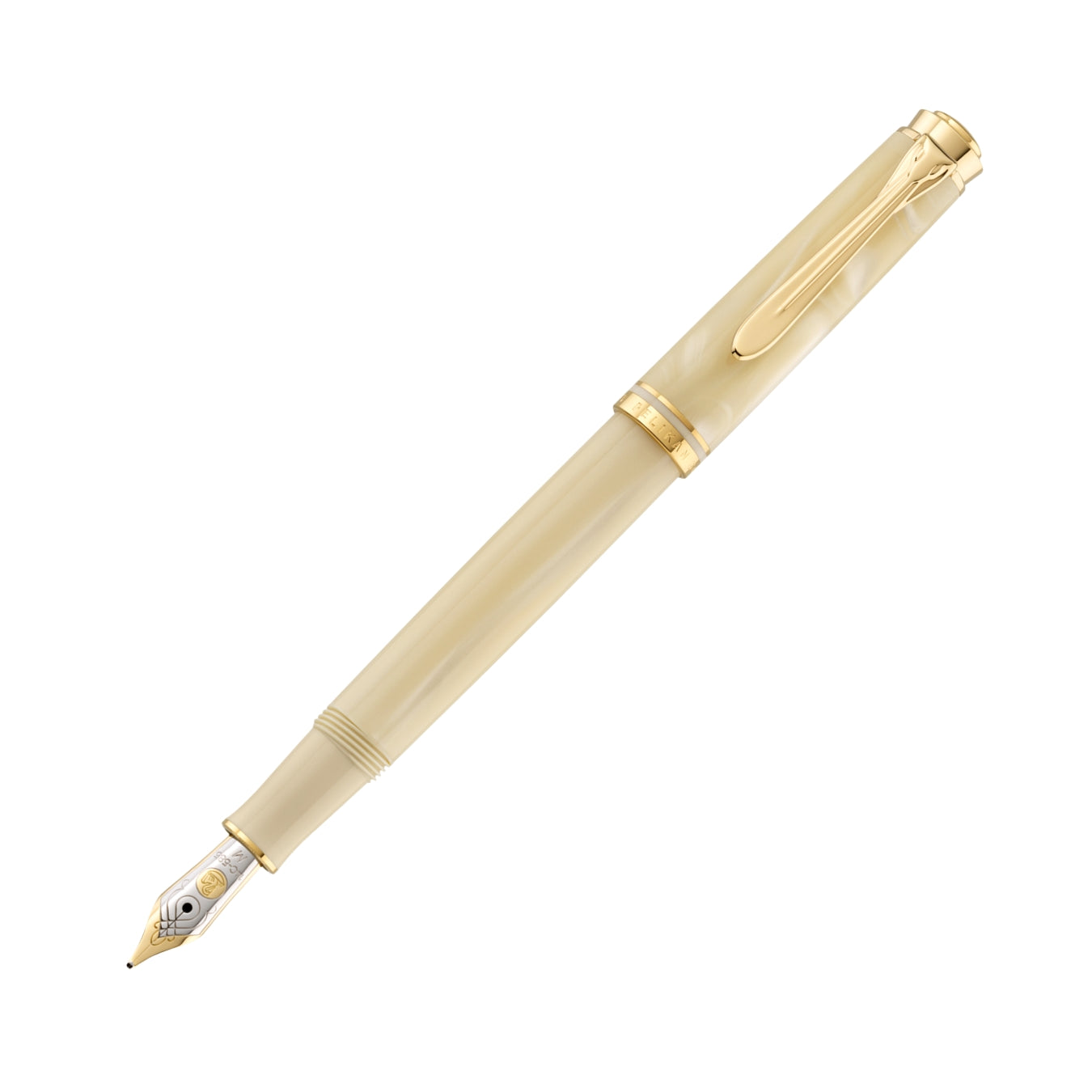 筆記具 Pelikan Souveran M320 Pearl White Pelikan Souverän® M320 Pearl Fountain Pen - Special Edition 2011