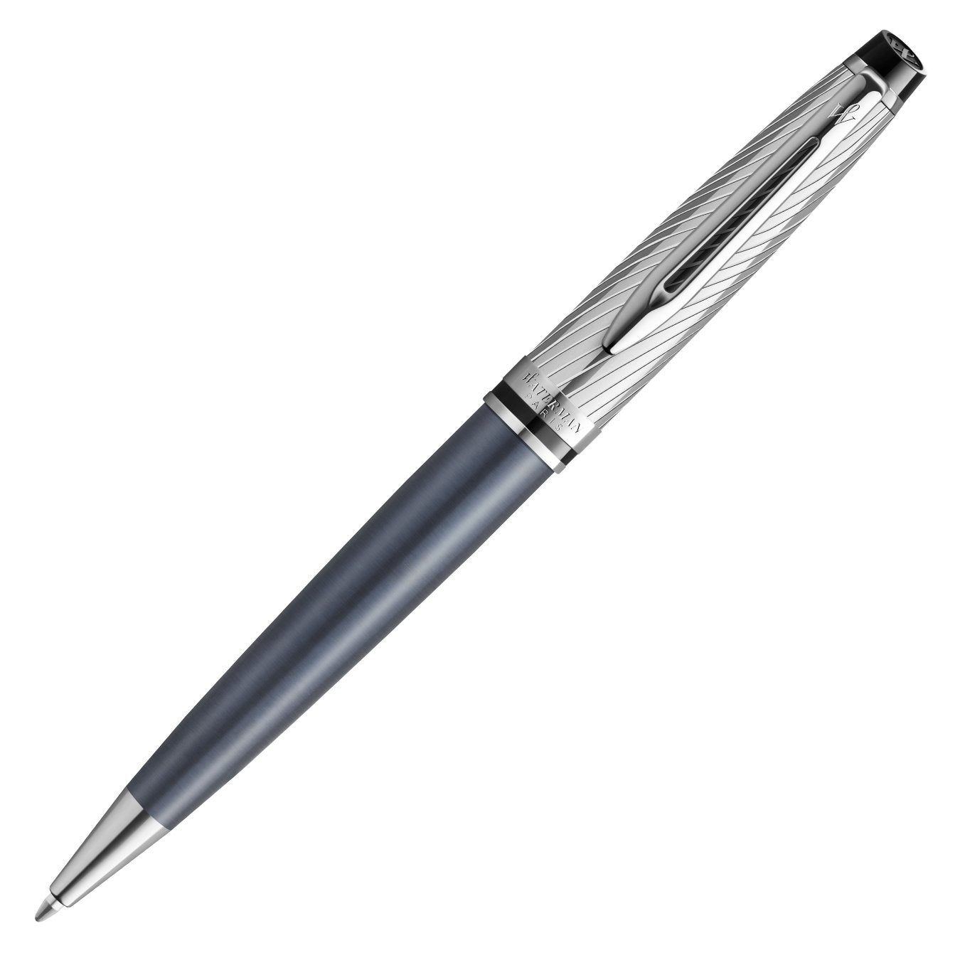 Waterman Expert Deluxe Metallic Stone Grey CT Ballpoint Pen