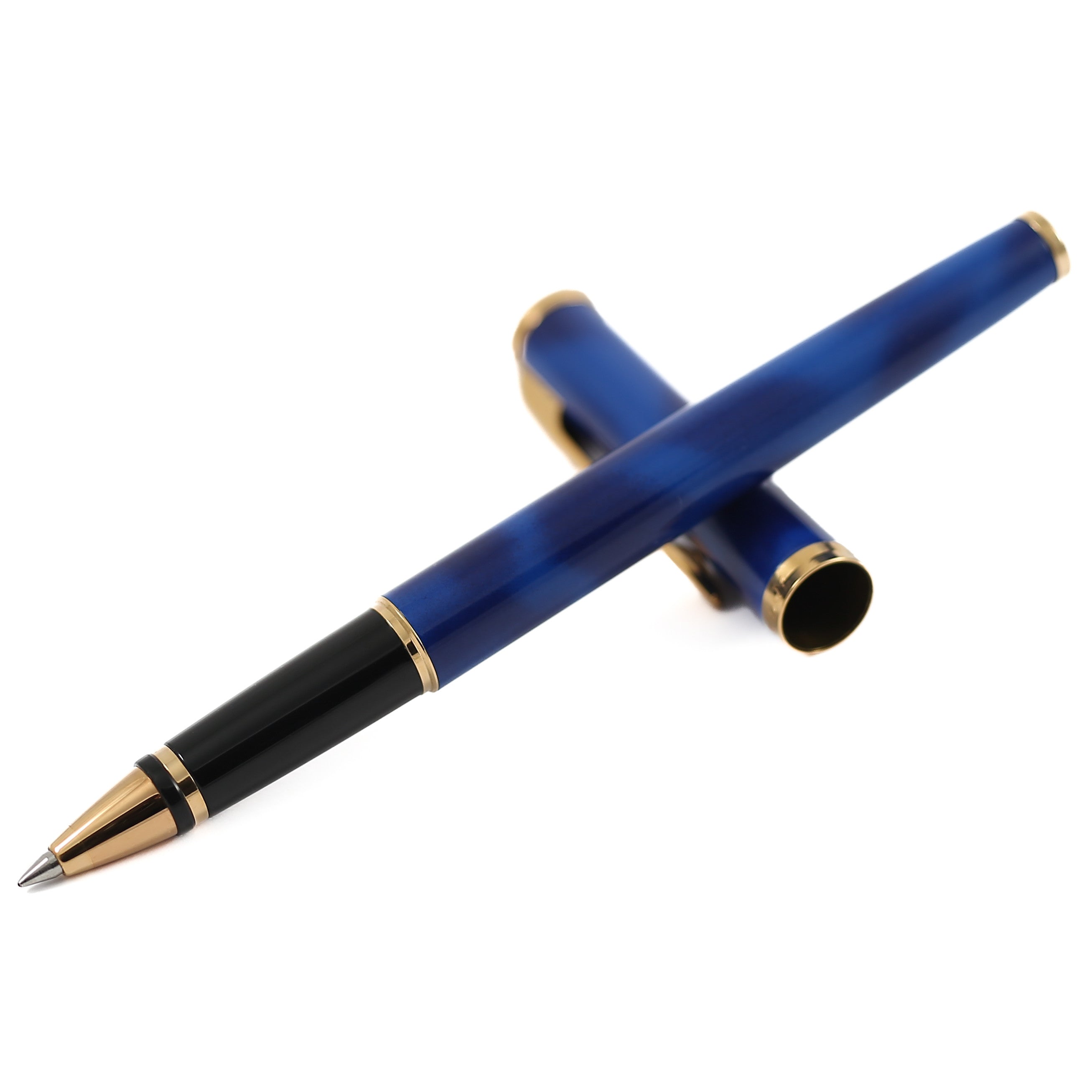 Waterman Preface Rollerball Pen Blue Marbled GT – - Main Image
