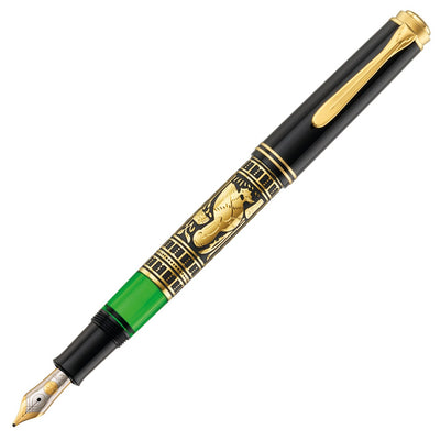 Pluma estilográfica Pelikan Toledo® M700, plumín de oro de 18 quilates