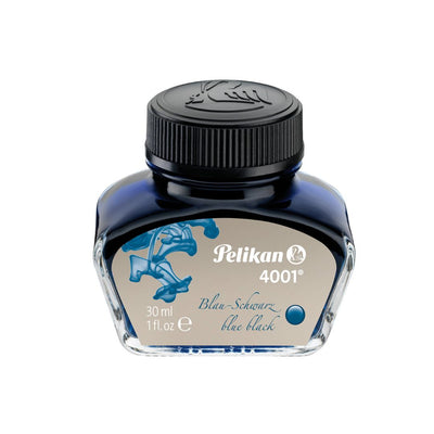 Botella de tinta negra y azul Pelikan 4001® de 30 ml