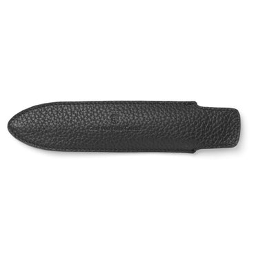 Graf von Faber-Castell Black Pen Sleeve Cashmere Leather - Short