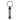 Hugo Boss Gear Ribs Black Key ring