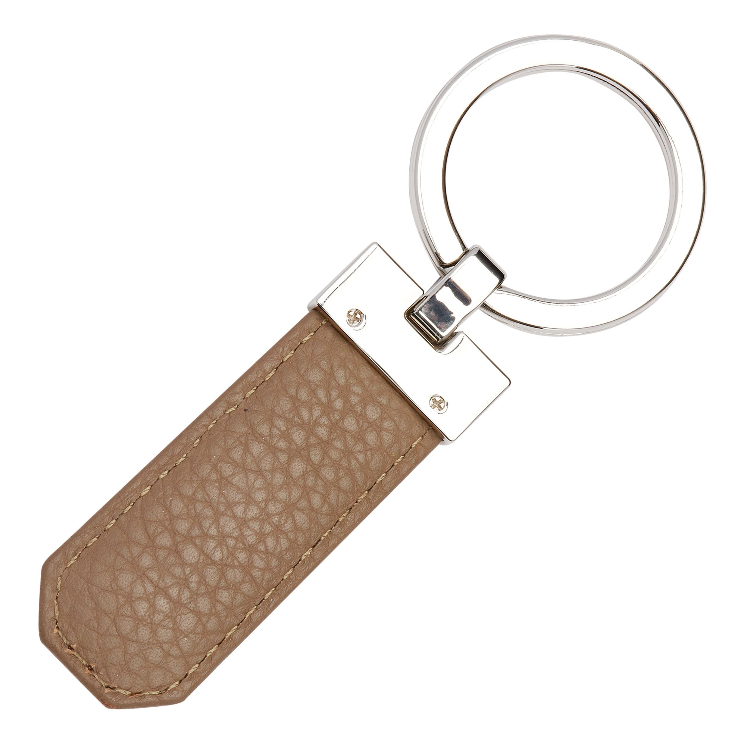 Camel Keys Rings Hugo Boss Classic Grained Camel Key ring – missing-pen.com