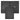 Carpeta negra Monogram A4 de Hugo Boss 