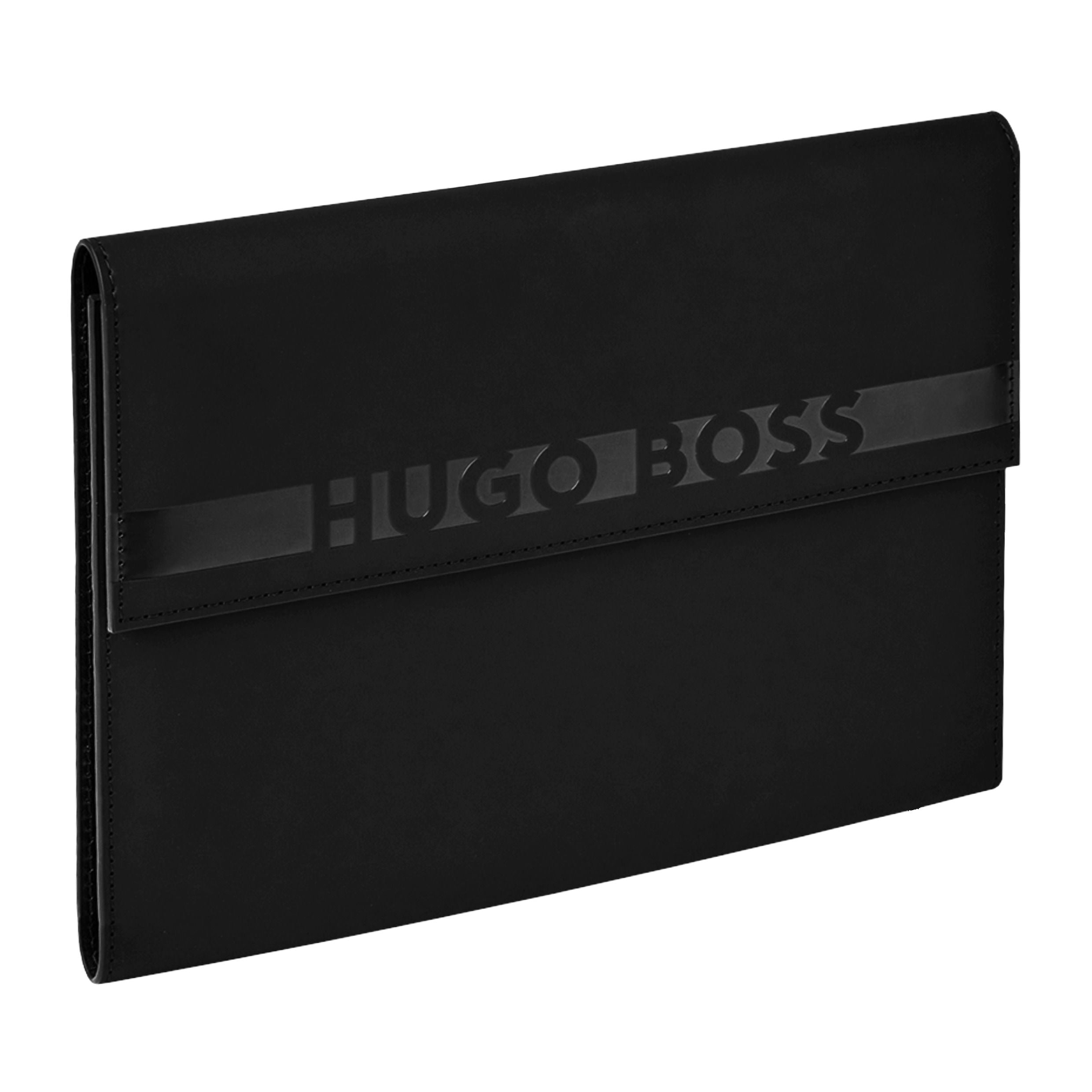 Hugo Boss Cloud Matte Black Folder A5 –