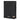 Monedero negro con solapa vertical y diseño icónico de Hugo Boss