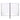Hugo Boss Iconic White Lined Notebook A5