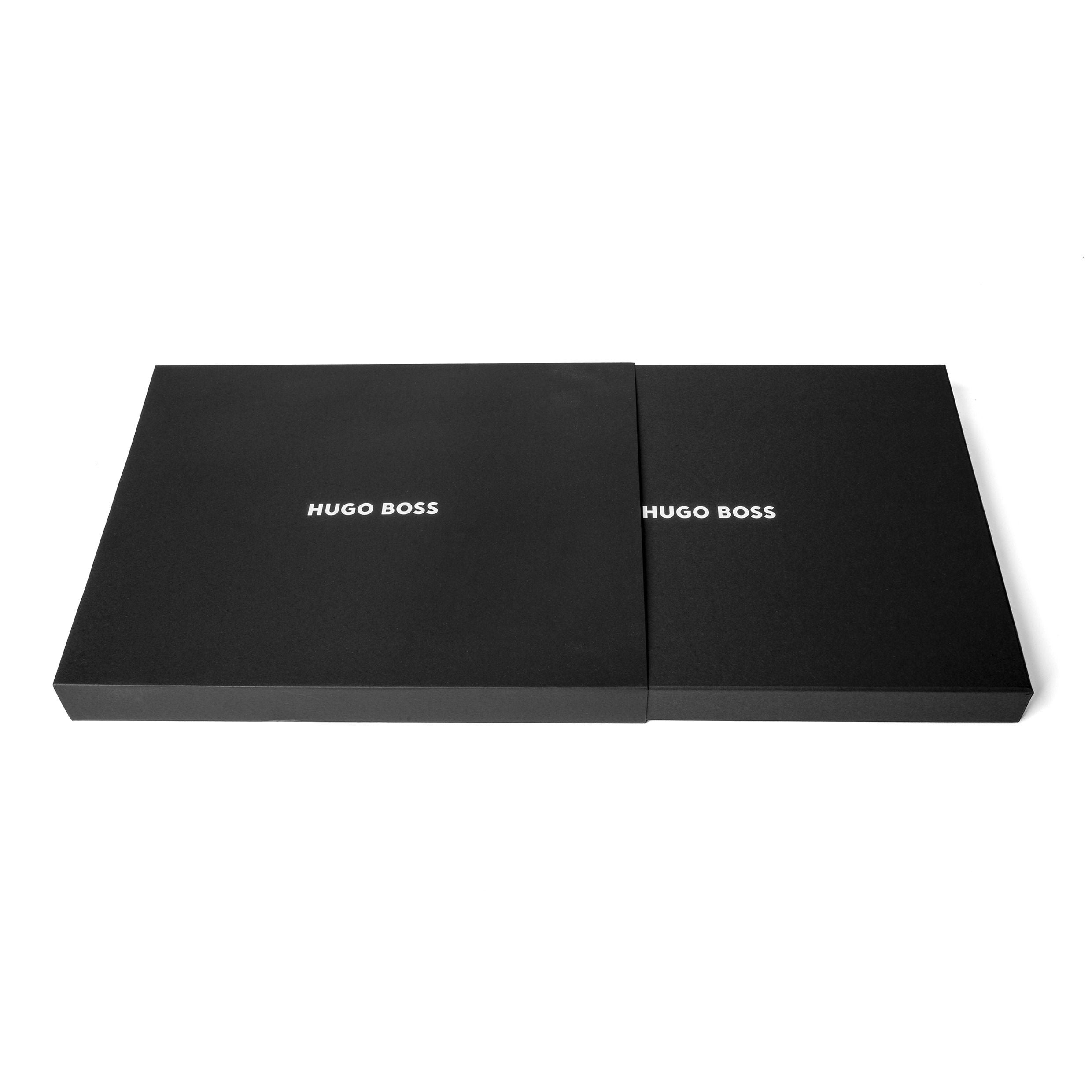 Hugo Boss Pure Iconic Black Conference Folder zip A4 –