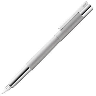 Pluma estilográfica LAMY scala de acero cepillado 051 