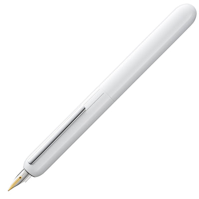Pluma estilográfica LAMY Dialog Pianowhite, plumín de oro de 14 quilates, 074