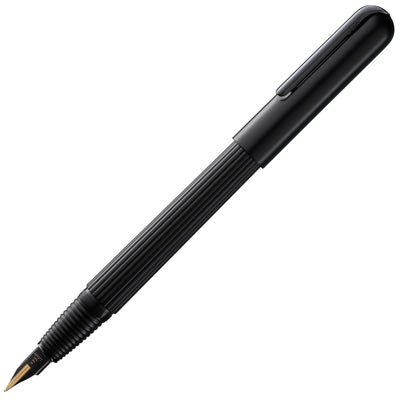 LAMY imporium All Black Füllfederhalter mit 14-karätiger Goldfeder