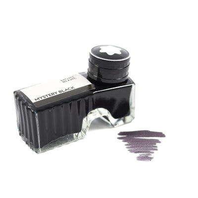 Botella de tinta negra misteriosa Montblanc de 60 ml
