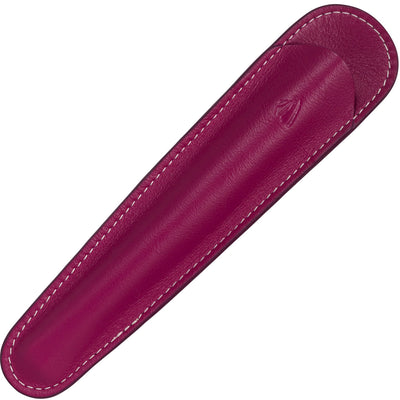 Recife Leder Stifteetui Riviera Magenta - Groß
