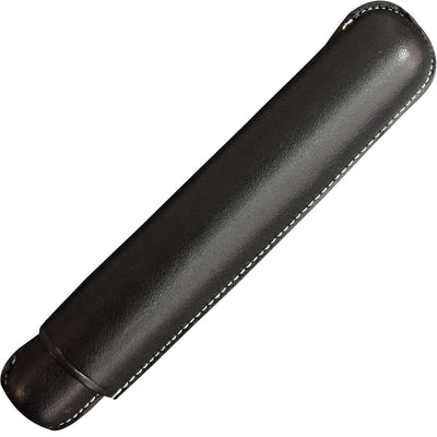 Recife Leder Stiftetui Riviera Schwarz für 1 Stift