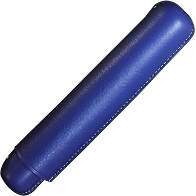 Recife Leder Stiftetui Riviera Blau für 1 Stift