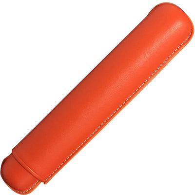 Recife Leder Stiftetui Riviera Orange für 1 Stift
