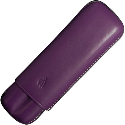 Recife Leder Stifteetui Riviera Violett für 2 Stifte