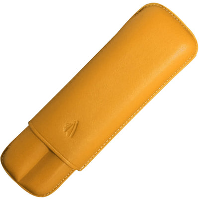 Recife Leder Stiftetui Riviera Safran für 2 Stifte