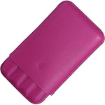 Recife Leather Pen Case Riviera Magenta for 4 Pens