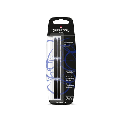 Sheaffer Universal Black Ink Cartridges 6-pack