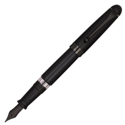 Pluma estilográfica Aurora 88 Unica Full Black, punta de oro de 14 quilates