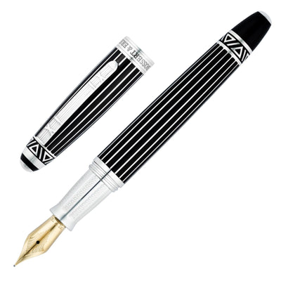 Bossert & Erhard Black Stripes Füllfederhalter – Limited Edition