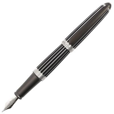 Diplomat Aero Stripes Black Fountain Pen
