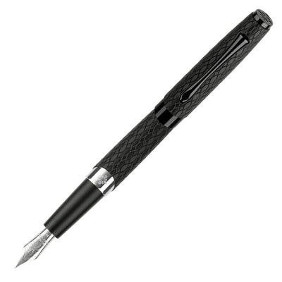 Diplomat COBRA Guilloche Fountain Pen Black