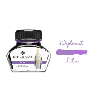 Diplomat Tintenflasche 30 ml – Flieder Lila