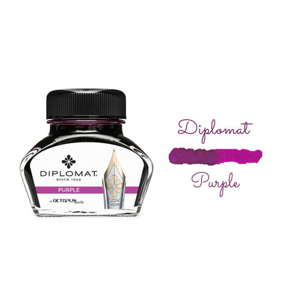 Diplomat Tintenfass 30 ml – Purpur Violett