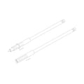 Ensso UNO Ballpoint Pen Black – dimensions diagram