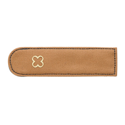 Funda para bolígrafo Esterbrook Canvas en color tostado para 1 bolígrafo