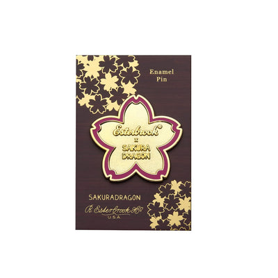 Pin de solapa Esterbrook Sakura Street – Flor