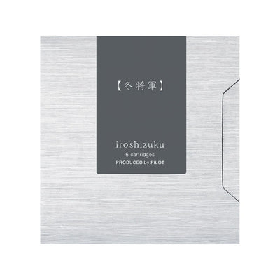 Pilot Iroshizuku Ink Cartridges 6-Pack Fuyu-Syogun / Old Man Winter