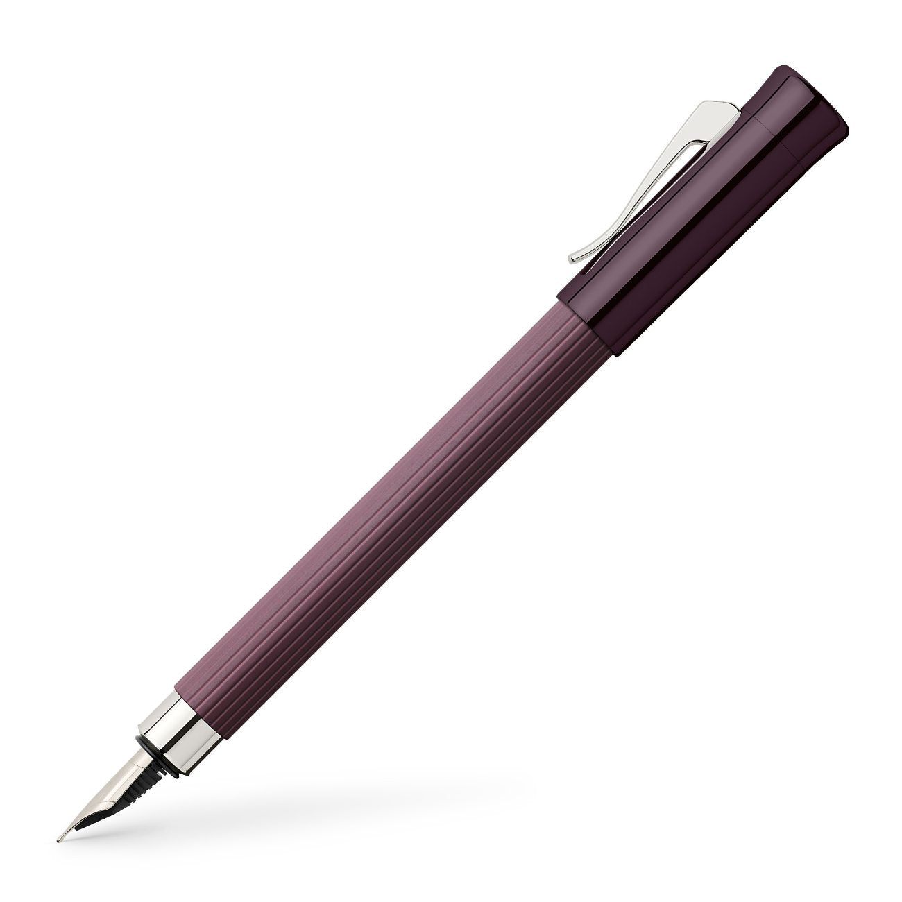 Graf von Faber Castell Guilloche Rhodium vulpen - De Groen BV