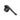 Kaweco LILIPUT Clip Nostalgie „M“ für Füllfederhalter und Kugelschreiber mit Kappe – Black