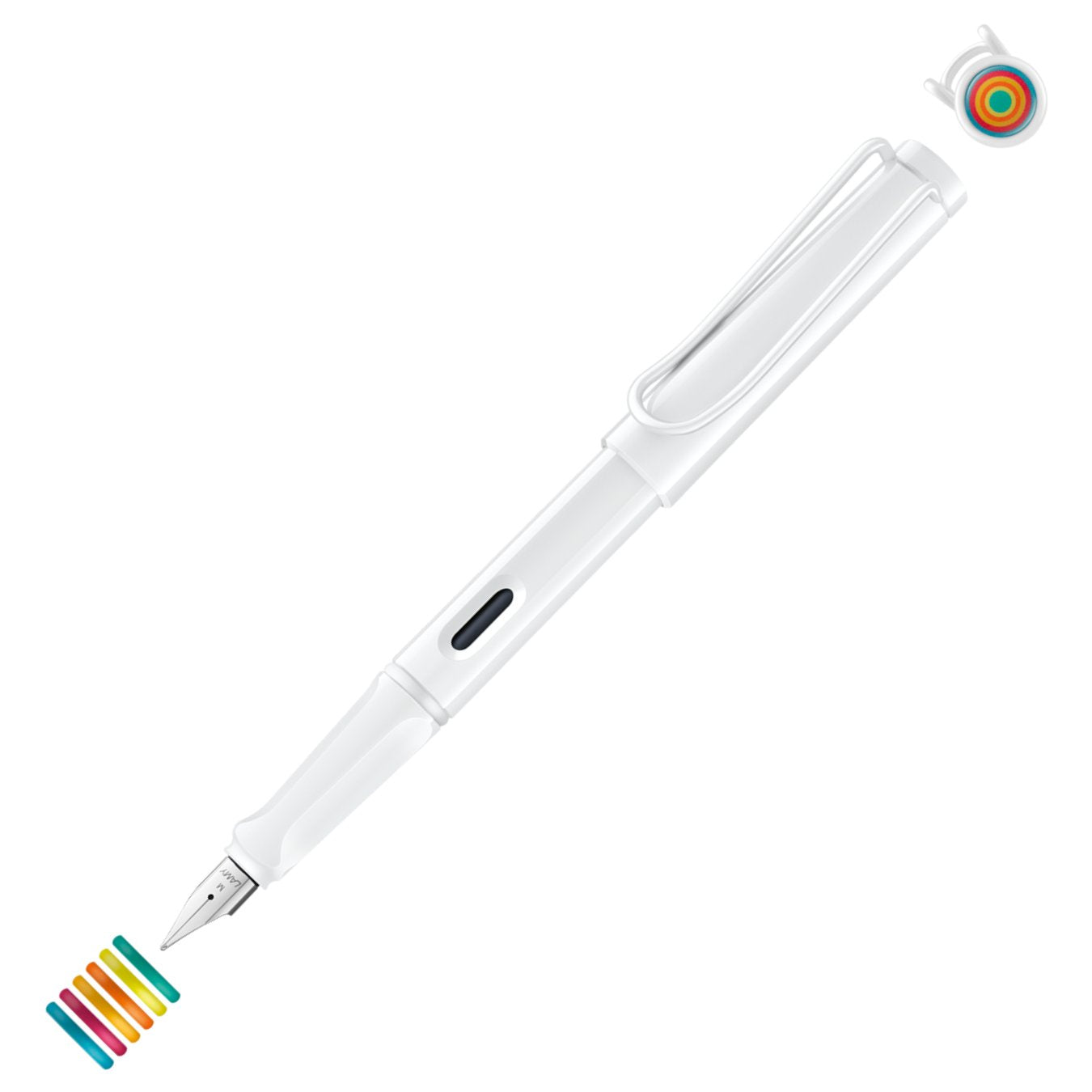 LAMY safari multicolor white Fountain Pen - Special Edition