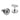 Montegrappa Classico Ambigram Stainless Steel Cufflinks