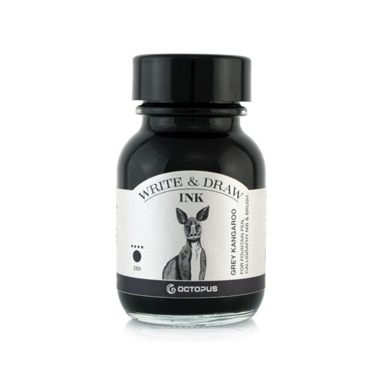 Octopus Write & Draw Ink 50 ml - 289 Grey Kangaroo – missing-pen.com