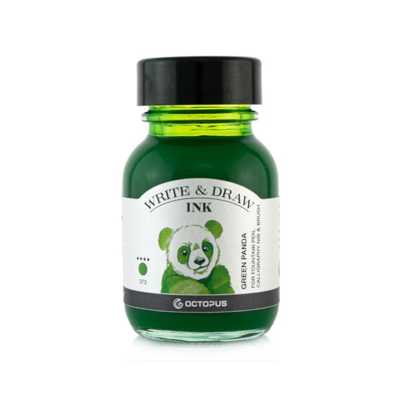 Chimp Pen Ink Octopus Write & Draw Ink 50 ml - 373 Green Panda – missing-pen.com
