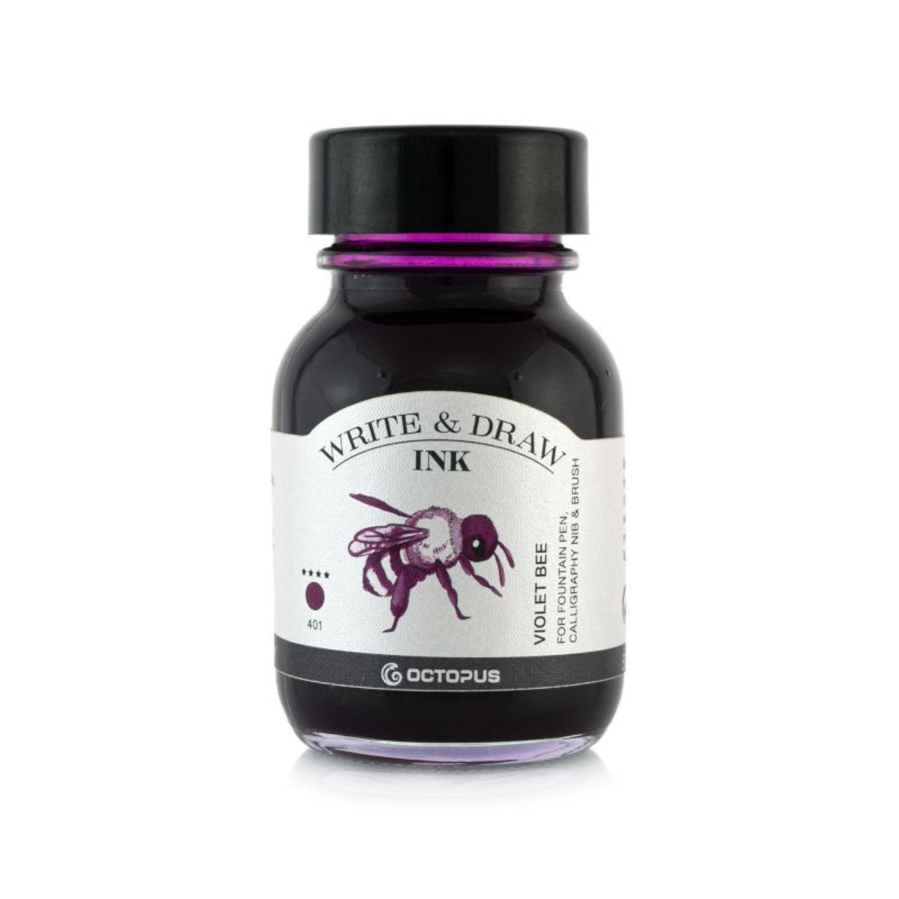 Octopus Write & Draw Ink 50 ml - 401 Violet Bee – missing-pen.com
