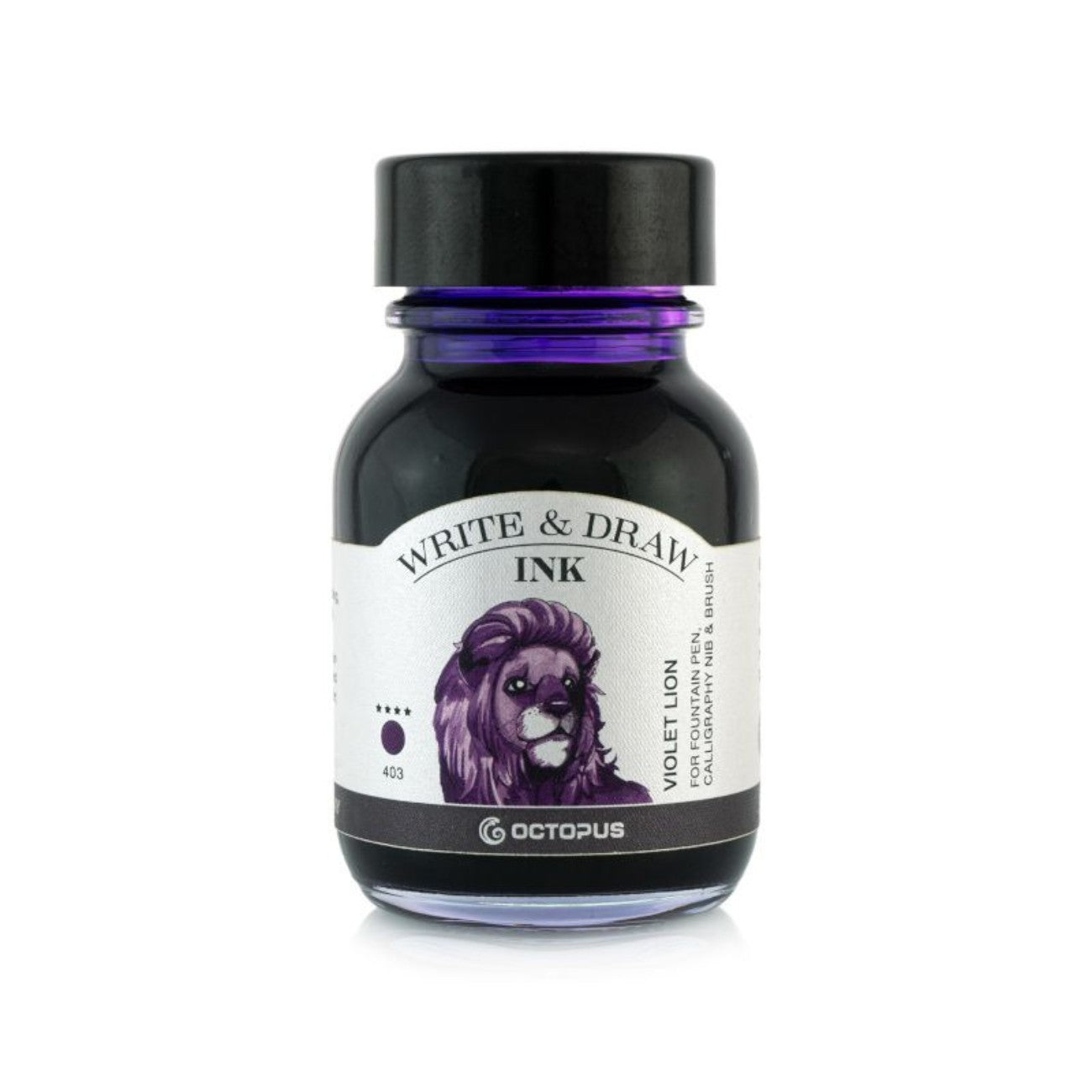 Octopus Write & Draw Ink 50 ml - 403 Violet Lion – missing-pen.com
