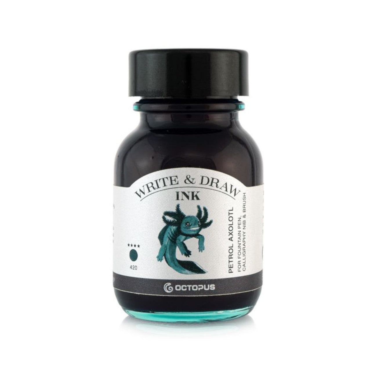 Octopus Write & Draw Ink 50 ml - 420 Petrol Axolotl – missing-pen.com