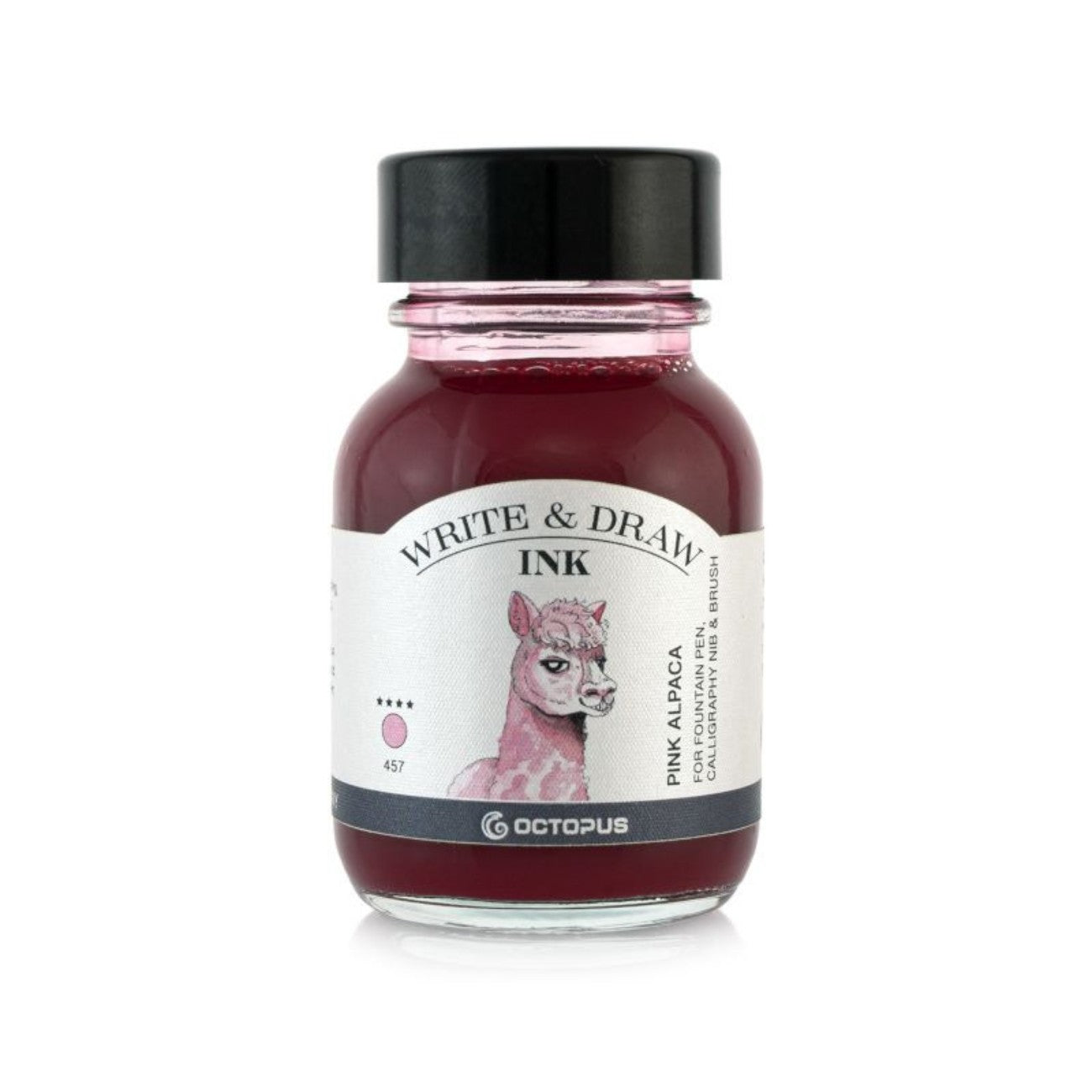 Octopus Write Ink Octopus Write & Draw Ink 50 ml - 457 Pink Alpaca – missing-pen.com