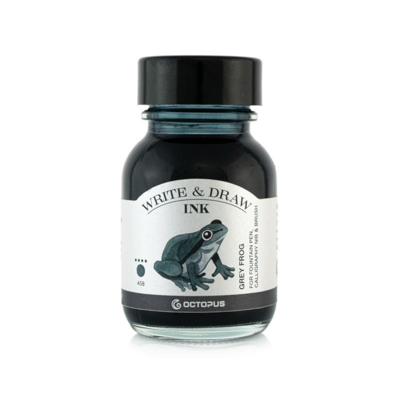 Octopus Write & Draw Ink 50 ml - 458 Grey Frog – missing-pen.com
