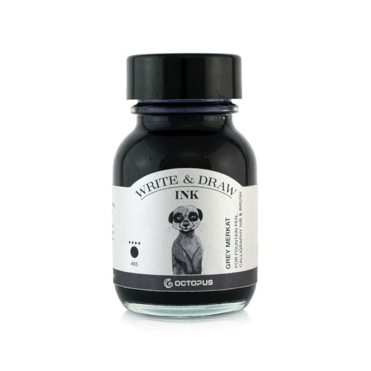 Octopus Write & Draw Ink 50 ml - 465 Grey Merkat – missing-pen.com